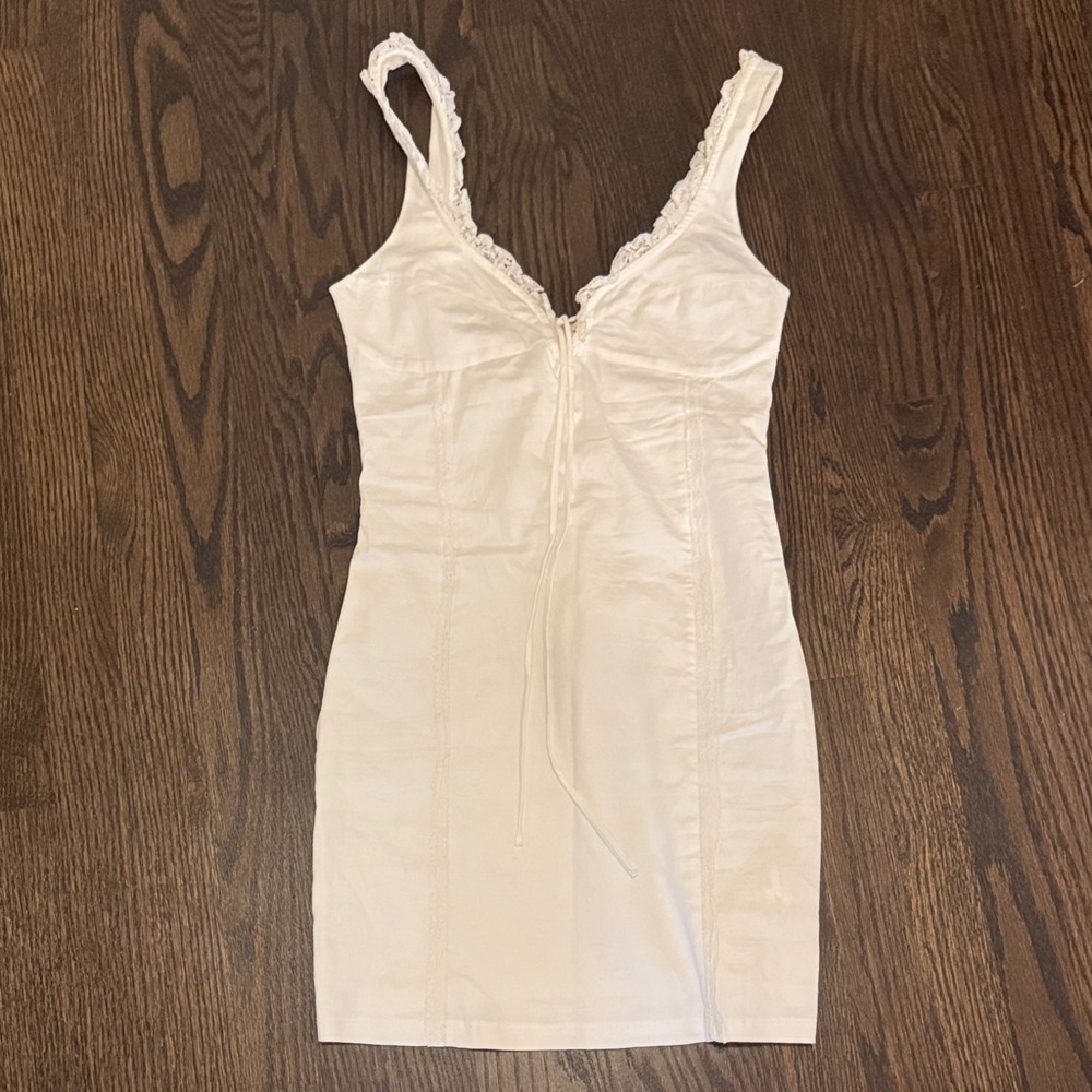 Zara Cream Mini Dress